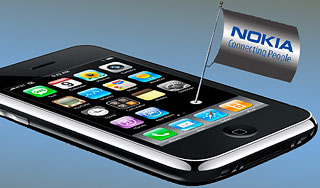 Nokia   iPhone
