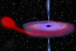 Черная дыра-монстр проснулась вблизи Земли