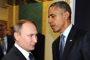 Путину и Обаме поменяли лица (видео)