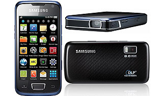 Samsung представил смартфон-кинопроектор