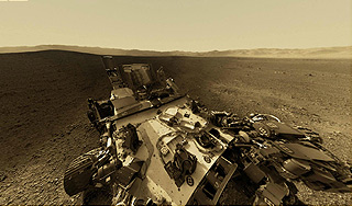 Из фото Curiosity сделали 3D-панораму