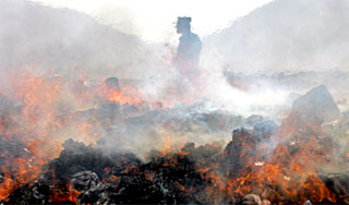 В Афганистане сожгли гражданку США В Афганистане сожгли гражданку США