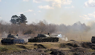 Абхазия подготовилась к вторжению врага Абхазия подготовилась к вторжению врага