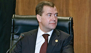 Медведев гарантировал безопасность Абхазии