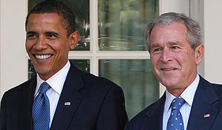 Буш и Обама спасают экономику США