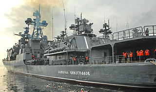 "Адмирал Виноградов" дал бой пиратам