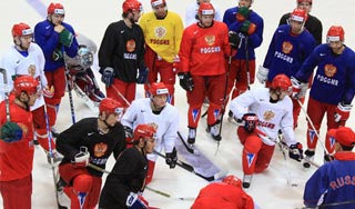 Хоккеисты России стали послами Cочи-2014