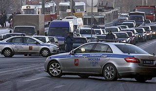 В Москве милиционеры скрылись с места ДТП