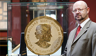 В Вене продадут крупнейшую золотую монету