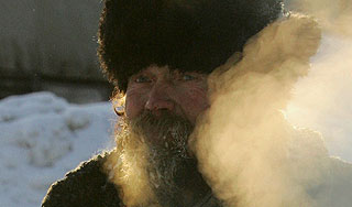 В Россию пришли 50-градусные морозы