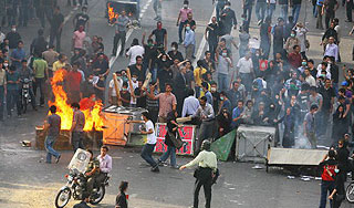 Беспорядки в Тегеране привели к жертвам