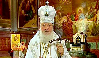 Патриарх поздравил православных с Пасхой