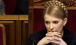 На теле Юлии Тимошенко появились синяки