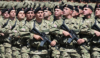 Грузия резко увеличила призыв в армию