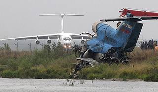 Летчики воссоздали авиакатастрофу Як-42