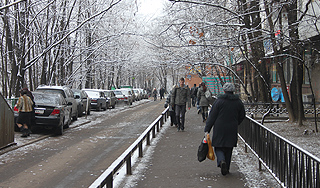 Температура в Москве уходит в минус