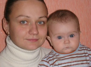 Анна Сивакова и ее дочь Соня