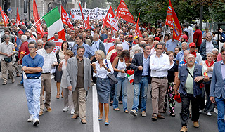 Италию охватили студенческие волнения