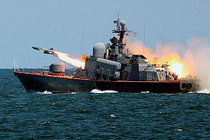 Каспийская флотилия засыпала "ИГ" ракетами