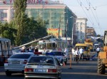 На проспекте Ленина упало 6 столбов