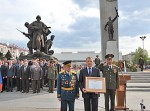 Прибытие в Брянск грамоты «Города воинской славы»