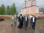 Ход реставрации Свенского монастыря