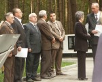 Торжественная встреча на стоянке Виноградова