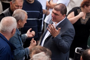Встреча кандидата в губернаторы Вадима Потомского с народом.