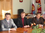 Встреча руководителей трех субъектов РФ