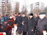 Церемония открытия дворика в Московском микрорайоне